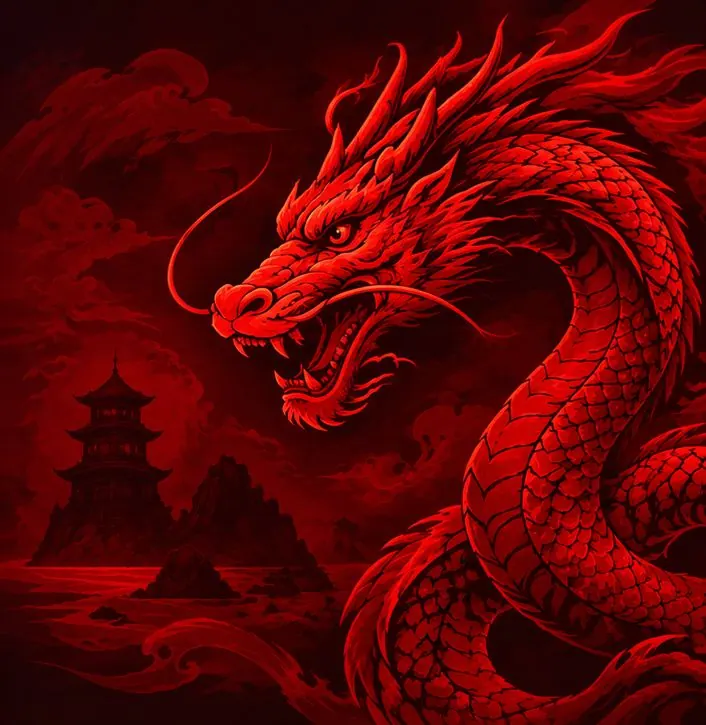 Dragon artwork for Vietnam